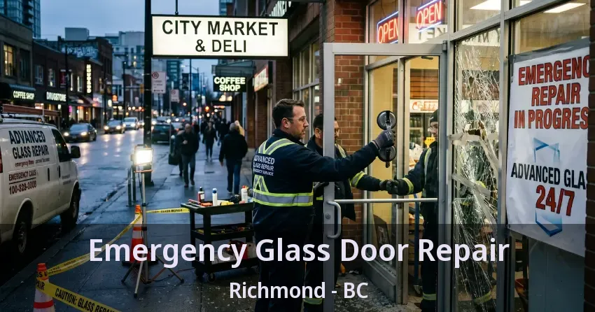 Emergency Glass Door Repair Richmond - BC