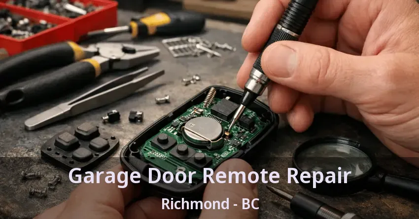 Garage Door Remote Repair Richmond - BC Garage Door Remote Repair Richmond - BC