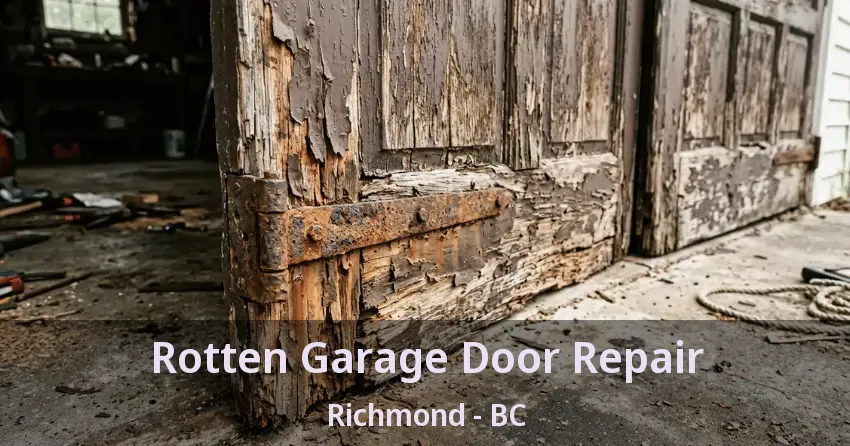 Rotten Garage Door Repair Richmond - BC