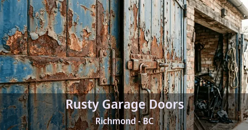 Rusty Garage Doors Richmond - BC